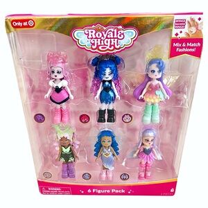Royale High 6 Figure Doll Pack Bundle Set – Mix & Match Fashions